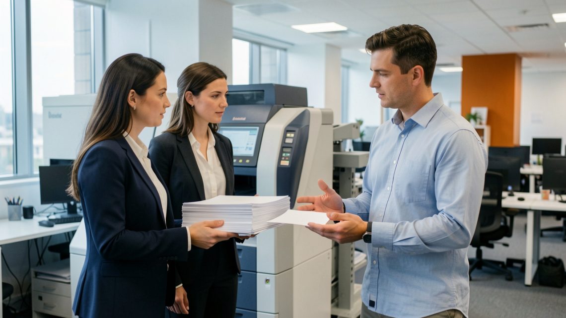 Externalisation de l’impression : faut-il confier vos documents à un prestataire ?