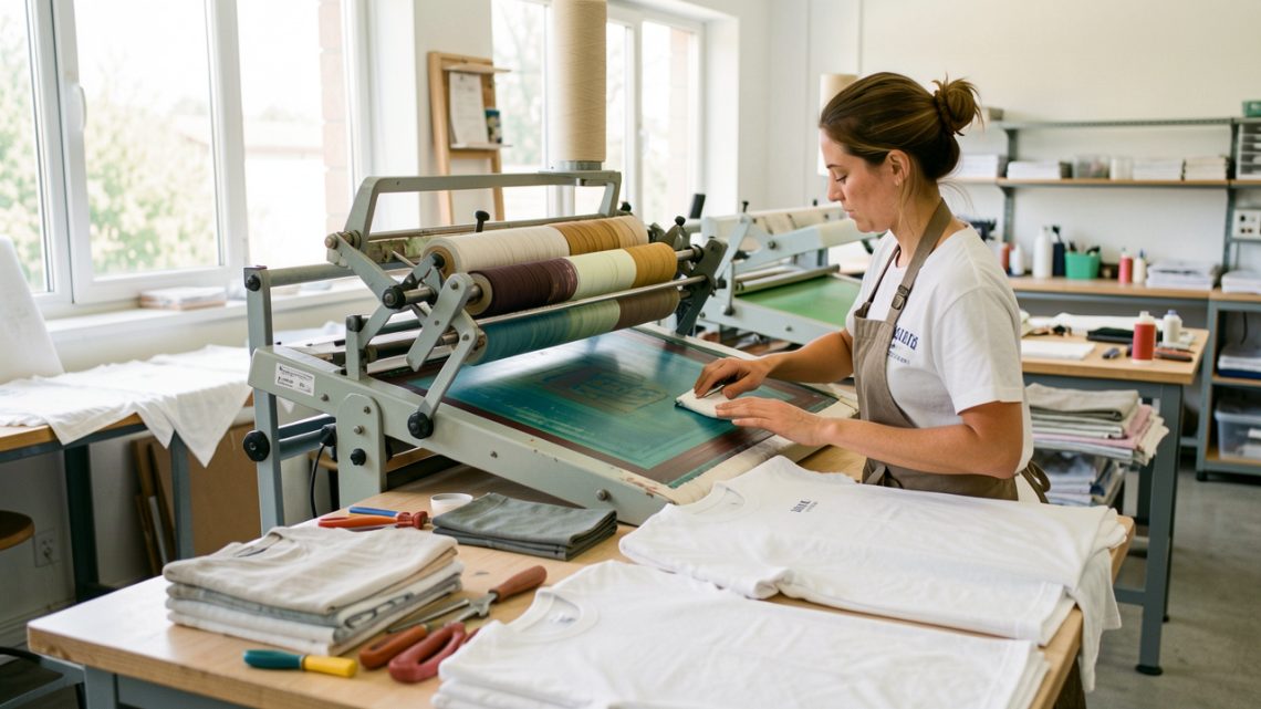 Sérigraphie textile entreprise : un marquage durable pour vos équipes
