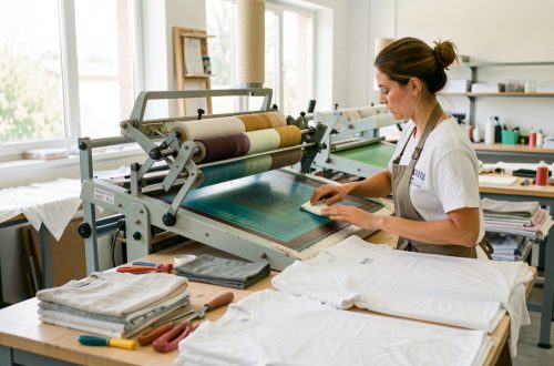 Sérigraphie textile entreprise : un marquage durable pour vos équipes